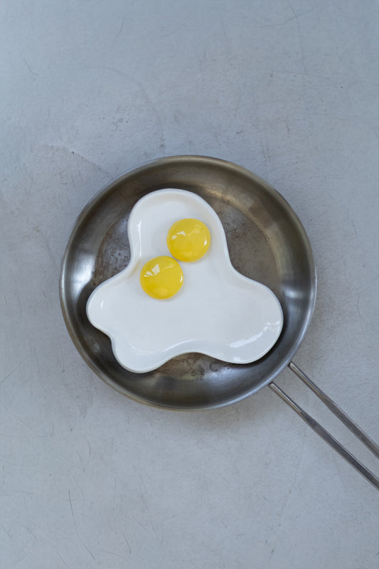 Eggo Trinket Tray - Double Yolk