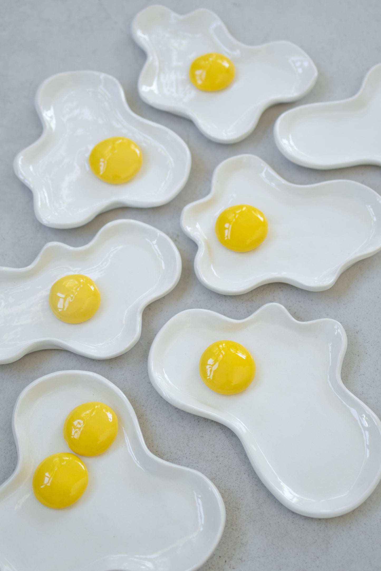 Eggo Trinket Tray - Double Yolk