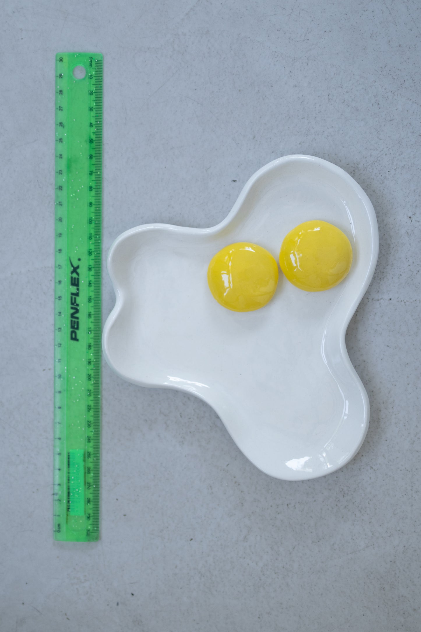 Eggo Trinket Tray - Double Yolk