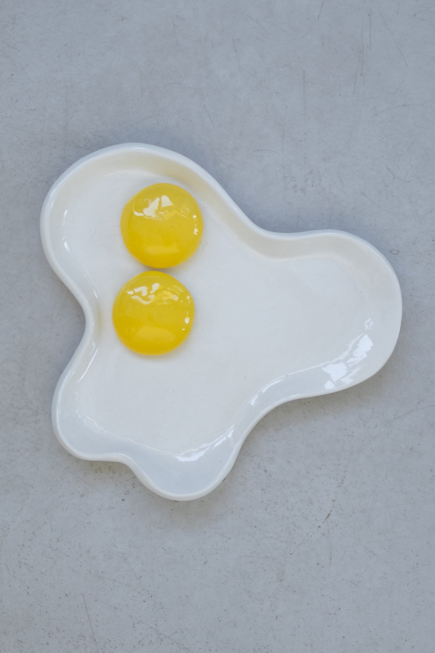Eggo Trinket Tray - Double Yolk