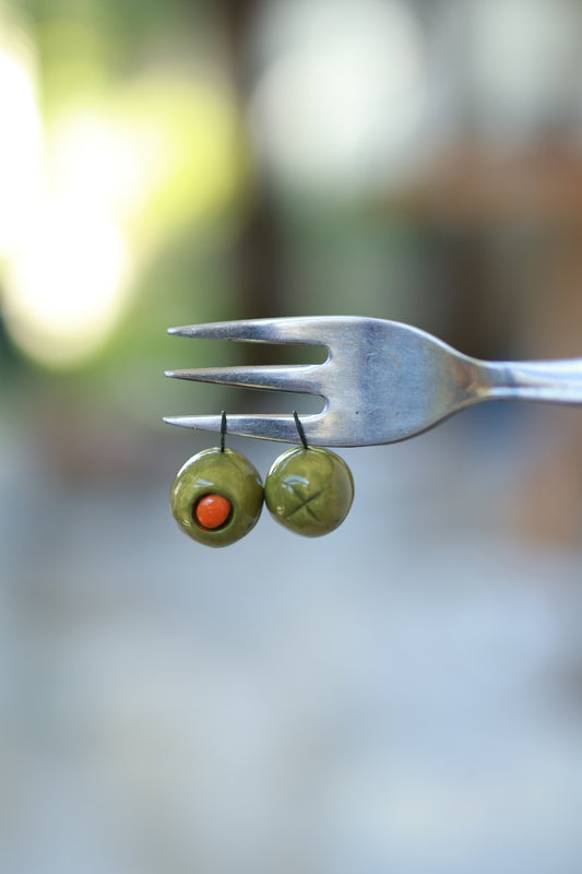 Stuffed Olive Charm