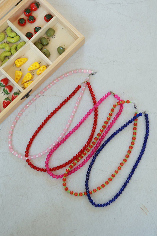 Glass Bead Necklaces