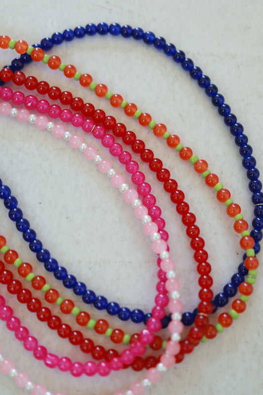 Glass Bead Necklaces